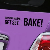 Great British Bake Off Decal - Black